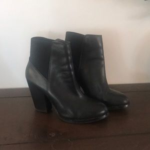 Aldo Black Ankle Boots